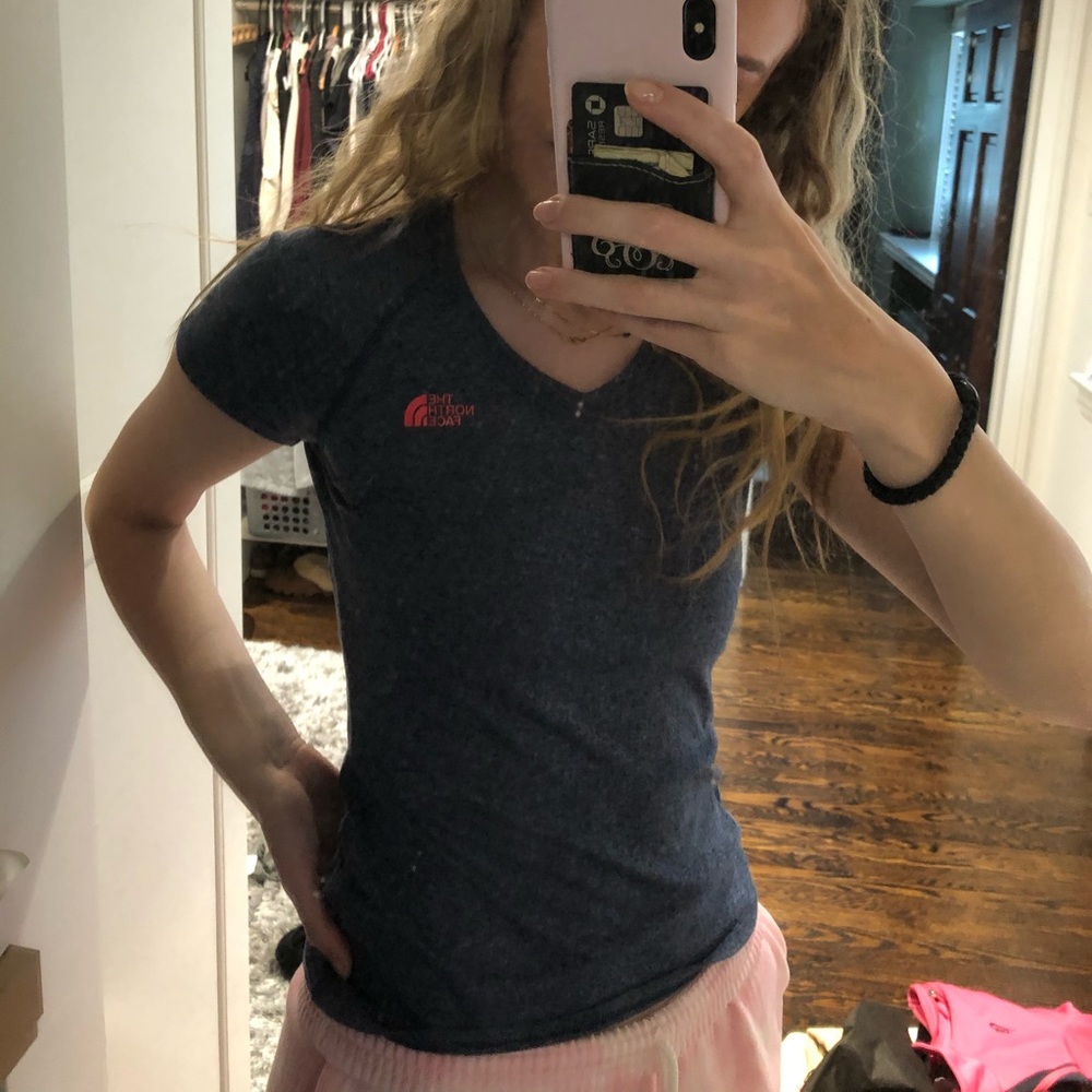 North face athletic shirt